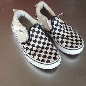 Vans checkered shoes